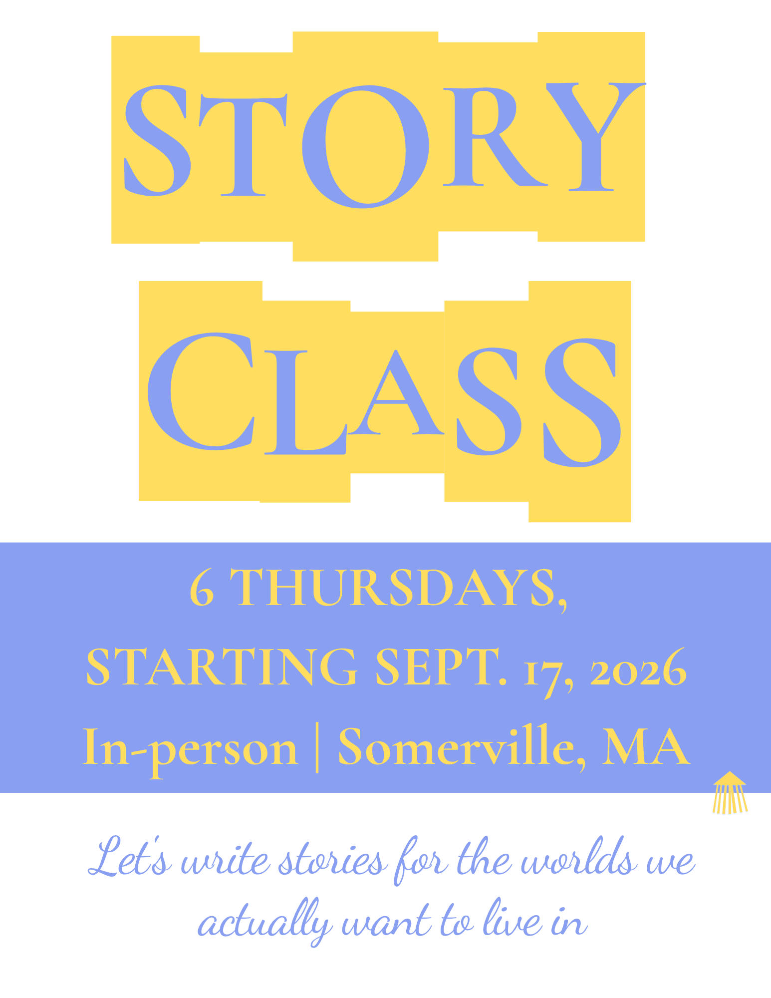 Story Class — Fall 2026